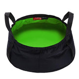 Maxbell Outdoor Foldable Basin Travel Hiking Camping Picnic Water Bucket Green