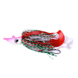 Maxbell Metal Fishing Lure Jig Head Hard Bait Sea Fishing Silicone Lures 20g Pink