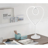 Maxbell Modern Table Lamp Minimalist Eye Protection Table Lamp Bedside Lights White