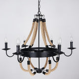 Maxbell Industrial Loft Chandelier Retro Style Pendant Lights for Restaurant Bar