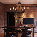 Maxbell Industrial Loft Chandelier Retro Style Pendant Lights for Restaurant Bar