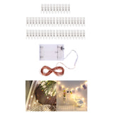 Maxbell Copper Wire Fairy LED Lights String with Clear Photo Clip 20/50/100LED 2