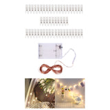 Maxbell Copper Wire Fairy LED Lights String with Clear Photo Clip 20/50/100LED 2