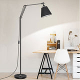 Maxbell LED Floor Lamp Adjustable Standing Reading Light flexible Floor Lamp9W Black