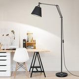 Maxbell LED Floor Lamp Adjustable Standing Reading Light flexible Floor Lamp9W Black