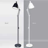 Maxbell LED Floor Lamp Adjustable Standing Reading Light flexible Floor Lamp9W Black