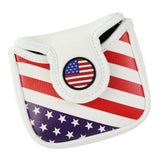 Maxbell 1pcs Magnetic Golf Mallet Head Cover Center Putter Headcover Club Protector