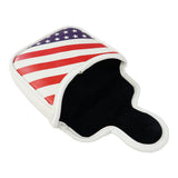 Maxbell 1pcs Magnetic Golf Mallet Head Cover Center Putter Headcover Club Protector