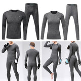 Maxbell Women Men Skiing Base Layer Thermal Long Johns Underwear Set  Men S