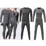 Maxbell Women Men Skiing Base Layer Thermal Long Johns Underwear Set  Men S