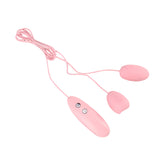 Maxbell Women Waterproof Dual Motor Vibrator Massager Electric Love Jumping Egg Pink