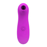 Maxbell Electric Sucking Ear Breast Nipple Sucker Vibrator Massager for Women Purple