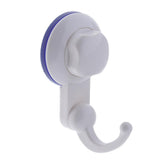 Maxbell Vacuum Suction Hook Strong Hanger Home Organization Towel Holder White 1Hook