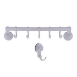 Maxbell Vacuum Suction Hook Strong Hanger Home Organization Towel Holder White 1Hook