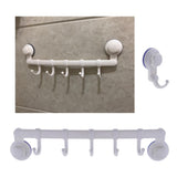 Maxbell Vacuum Suction Hook Strong Hanger Home Organization Towel Holder White 1Hook