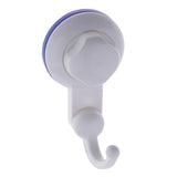 Maxbell Vacuum Suction Hook Strong Hanger Home Organization Towel Holder White 1Hook