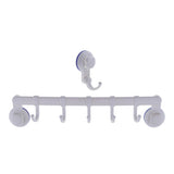 Maxbell Vacuum Suction Hook Strong Hanger Home Organization Towel Holder White 1Hook