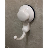 Maxbell Vacuum Suction Hook Strong Hanger Home Organization Towel Holder White 1Hook
