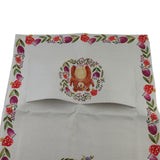 Maxbell Washing Machine Top Cover Refrigerator Dust Proof Cover Decorative Style A