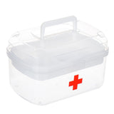 Maxbell Family Portable Medicine Box Empty First Aid Kit Storage Container Holder