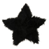 Maxbell Plush Shaggy Area Rugs Fluffy Floor Carpet for Bedroom Bedside Black