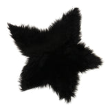 Maxbell Plush Shaggy Area Rugs Fluffy Floor Carpet for Bedroom Bedside Black