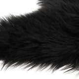 Maxbell Plush Shaggy Area Rugs Fluffy Floor Carpet for Bedroom Bedside Black