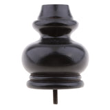 Maxbell Wood Plinth Leg For Kitchen Cabinet/Furniture/Sofa  Irregular black