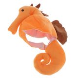 Maxbell Novelty Sea Horse Hat Headgear Head Cover Animal Plush Cap Party Photo Props