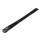 Maxbell Women Leather Belt Hook Design Buckle Waist Belt Elastic Waistband S Black