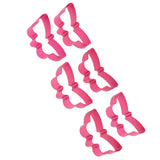 Maxbell 6pcs/set Aluminum Alloy Cookie Cutter Cake Biscuit DIY Molds Butterfly