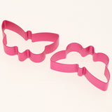 Maxbell 6pcs/set Aluminum Alloy Cookie Cutter Cake Biscuit DIY Molds Butterfly