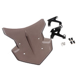 Maxbell Front Windscreen Windshield Screen w Bracket for YAMAHA MT-09 FZ-09 Black