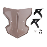 Maxbell Front Windscreen Windshield Screen w Bracket for YAMAHA MT-09 FZ-09 Black