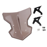 Maxbell Front Windscreen Windshield Screen w Bracket for YAMAHA MT-09 FZ-09 Black