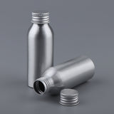 Maxbell 2pcs Empty Aluminum Bottle Cosmetic Storage Container Dispenser Bottle 100ml