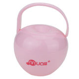 Maxbell Baby Dummy Soother Container Holder Pacifier Travel Case Storage Box Style 2-Pink
