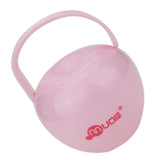 Maxbell Baby Dummy Soother Container Holder Pacifier Travel Case Storage Box Style 2-Pink