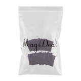 Maxbell 20 Pcs Velvet Jewelry Accessories Pouch Gift Bag 5 Color S/M/L Plum Purple L