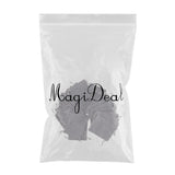 Maxbell 20 Pcs Velvet Jewelry Accessories Pouch Gift Bag 5 Color S/M/L Grey L