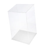 Maxbell Clear Acrylic Toy Display Show Case Dustproof Box Protection Tool 22x22x22cm White