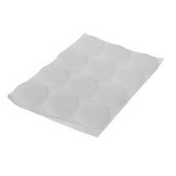 Maxbell Self-Adhesive White Door Bumpers Pads Doorstops 20x2mm 24pcs