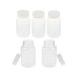 Maxbell 5 Piece Specimen Cups Containers Sterile Jars Leakproof Thread Bottles 220mL