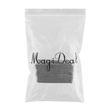 Maxbell 50 Pieces Disposable Dustproof Mouth Mask Respirator Mouth-muffle Mask Black