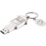 Maxbell Cute House 2-64Gb Novelty USB Memory Stick Flash Drive Gift Present 4GB