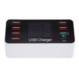 Maxbell 8 ports Quick Charge 3.0 Desktop USB Charger Display