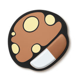 Maxbell Silicone Mouse Pad Non-slip Wrist Support Protect Mouse Pads Mouse Mat Brown