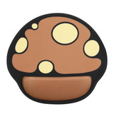 Maxbell Silicone Mouse Pad Non-slip Wrist Support Protect Mouse Pads Mouse Mat Brown