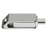 Maxbell Silver USB2.0 Key Ring Flash Drive Memory Stick Data U Disk Storage 64GB