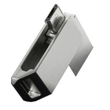 Maxbell Silver USB2.0 Key Ring Flash Drive Memory Stick Data U Disk Storage 64GB